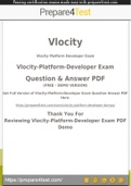 Vlocity-Platform-Developer Questions [2021] Get 100% Actual Vlocity-Platform-Developer Questions and Answers PDF