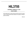 HIL3705 Assignment 2 Semester 1 &2 2021