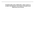 Womens Health A Primary Care Clinical Guide 5th Edition Youngkin Schadewald Pritham Test Bank
