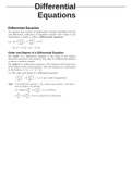 Summary Ordinary Differential Equations, ISBN: 9780486649405  Engineering maths