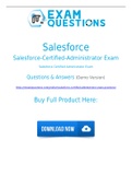 Salesforce-Certified-Administrator Dumps Salesforce-Certified-Administrator Exam Dumps Salesforce-Certified-Administrator VCE Salesforce-Certified-Administrator PDF Exam Questions [2021]