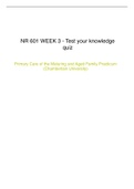 NR601 Week 3 Quiz (test your knowledge) - Scored 100%