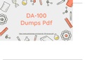 Get 100% True DA-100 Exam Questions With Braindumps - Get Perfect DA-100 Study Material With Pdf 