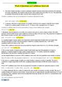 MATH 225N Week 6 Questions on Confidence Intervals&colon;LATEST 2021 &vert; CHAMBERLAIN COLLEGE OF NURSING