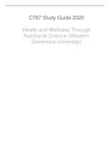 C787 Study Guide 2020