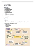 Introductory and neurophysiology 211 (FLG 211) summary of ALL lecture notes