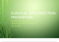 NURS 4455 Surgical site infection Prevention _University of texas Arlington