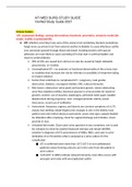 ATI MED SURG STUDY GUIDE - Verified Study Guide 2021