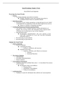 PSYC 3520 - Social Psychology Chapter 3 notes. Social Beliefs & Judgment