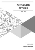 Optica II: Oefeningen - Oogzorg