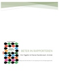 Samenvatting Beter in rapporteren&comma; H1t&sol;m9&comma; ISBN&colon; 9789024426768