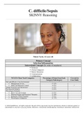 MED SURG 5 C. difficile/Sepsis SKINNY Reasoning/Minnie Taylor, 62 years old