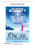 Boekverslag Oscar et la dame Rose FRANS