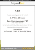 C_TFIN52_67 Exam - Easy to Pass Just Follow The Instructions - 100% Working