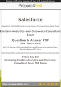Einstein-Analytics-and-Discovery-Consultant Questions [2021] Get 100% Actual Einstein-Analytics-and-Discovery-Consultant Questions and Answers PDF