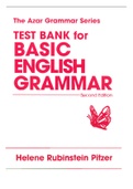  	Test Bank For Basic English Grammar: Second Edition [Second Edition]