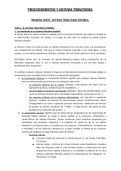 procedimientos y sistema tributario español