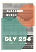 GLY 256 Lecture Notes