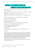 SOPHIA &ndash; INTRODUCTION TO ETHICS UNIT 3 MILESTONE 3