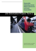 Life Orientation Project Term 2 Project 2021