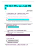 Pre Test MIL 101 SEJPME II&period;
