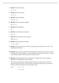 Exam &lpar;elaborations&rpar; MATH 114N Algebra For College Students &lpar;MATH 114N&rpar;