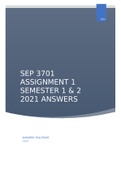 SEP 3701 ASSIGNMENT 1 2021