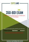 Cisco 350-801 Dumps To Make Your Success Possible