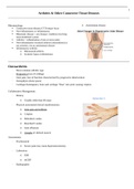 Arthritis & Other Connective Tissue Diseases