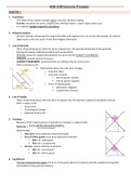 Theory notes for BUSI1106 Economic Principles