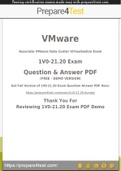 VMware Certified Technical Associate Certification - Prepare4test provides 1V0-21.20 Dumps