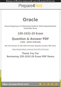 Oracle Cloud Certification - Prepare4test provides 1Z0-1032-20 Dumps
