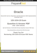 Oracle Cloud Certification - Prepare4test provides 1Z0-1034-20 Dumps