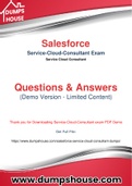 Salesforce Service-Cloud-Consultant Dumps - Quick Tips To Pass