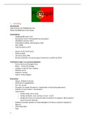 Samenvatting Portugal 1TRM, semester 2