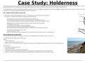 A-Level Geography Holderness coast case study 