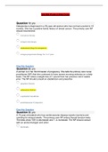 GRADE A NR 508 Midterm Exam Week 4 &ndash; Question and Answers &vert; 100 out of 100 &vert; Download To Score An A