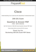 Cisco Certified CyberOps Associate Certification - Prepare4test provides 200-201 Dumps
