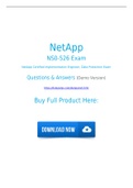 NetApp NS0-526 Exam Dumps (2021) PDF Questions With Free Updates