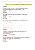 BSC 2346 HUMAN ANATOMY AND PHYSIOLOGY MODULE 3 VERSION 2 QUIZ &sol; BSC2346 HUMAN ANATOMY AND PHYSIOLOGY MODULE 3 VERSION 2 QUIZ &lpar;LATEST-2021&rpar; &vert; VERIFIED ANSWERS&comma; 100 &percnt; CORRECT &vert; RASMUSSEN COLLEGE 