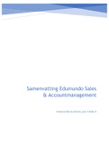 CE7 Samenvatting Edumundo Sales&Accountmanagement