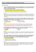 NUR 304 Exam 2 Chapters 12-24 (GRADED A) Questions and Answers, Lehman College, CUNY