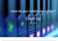 COMP150 Week 8 Discussion: How do you collaborate online?