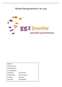 Module Beargumenteren van zorg