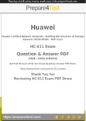 Huawei Certified Network Associate Certification - Prepare4test provides HC-611 Dumps