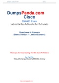 Cisco 350-801 Dumps - Confirmed Success In Actual 350-801 Exam Questions