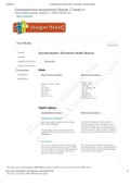 Comprehensive Assessment Results &vert; Turned In