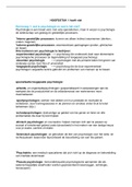 Psychologie inleiding HvA toets 1 en 2