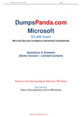 Microsoft SC-900 Dumps - Confirmed Success In Actual SC-900 Exam Questions