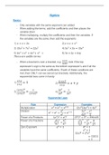Basics of Algebra and Factoriation